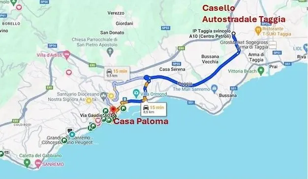 Casa Paloma Apartmán Sanremo